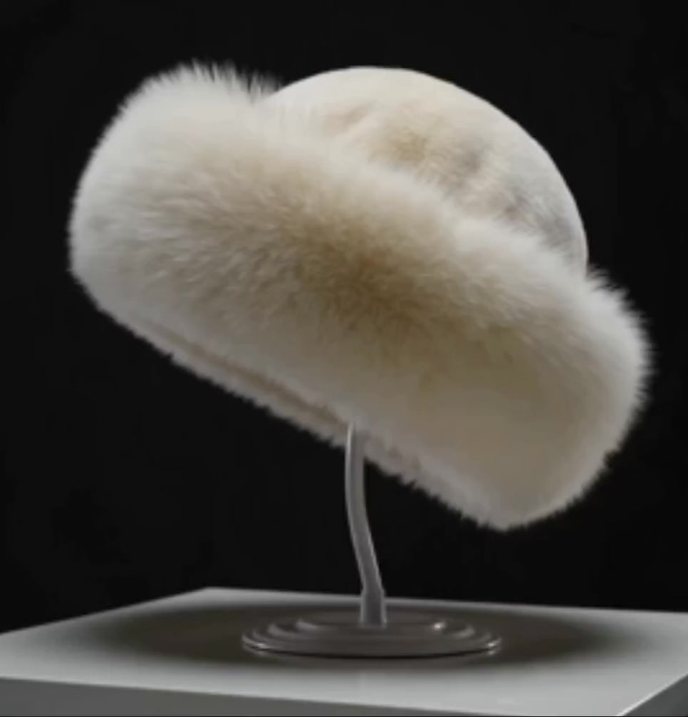 Luxury Winter Fox Fur Hat